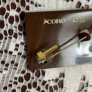 Vintage Coro Gold-Tone Tie Tack – New Old Stock